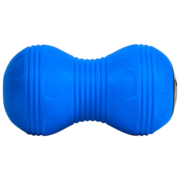 Vibrating Peanut Massage Ball, Deep Tissue Trigger Point Therapy, Myofascial Release, Handheld, Cordless, Dual Lacrosse Ball Vibration Massager side view
