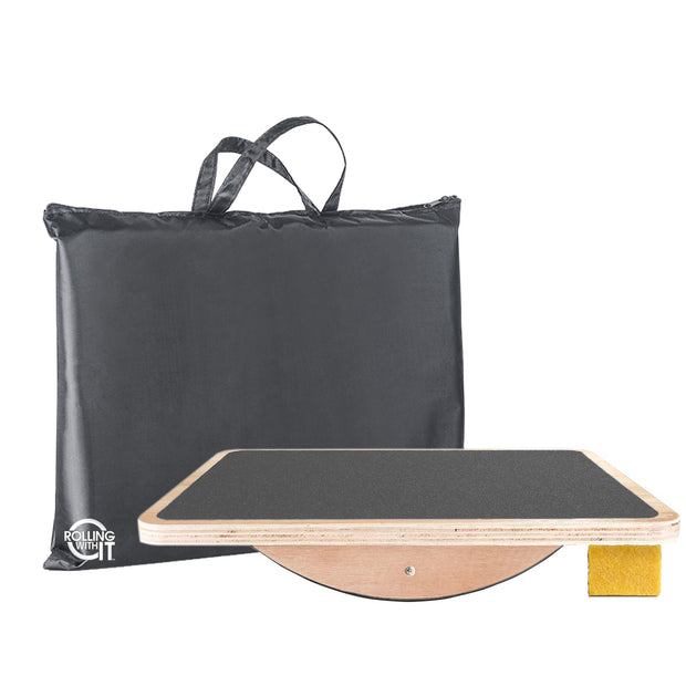 Balance Board - Rocker Board - Travel Bag Included