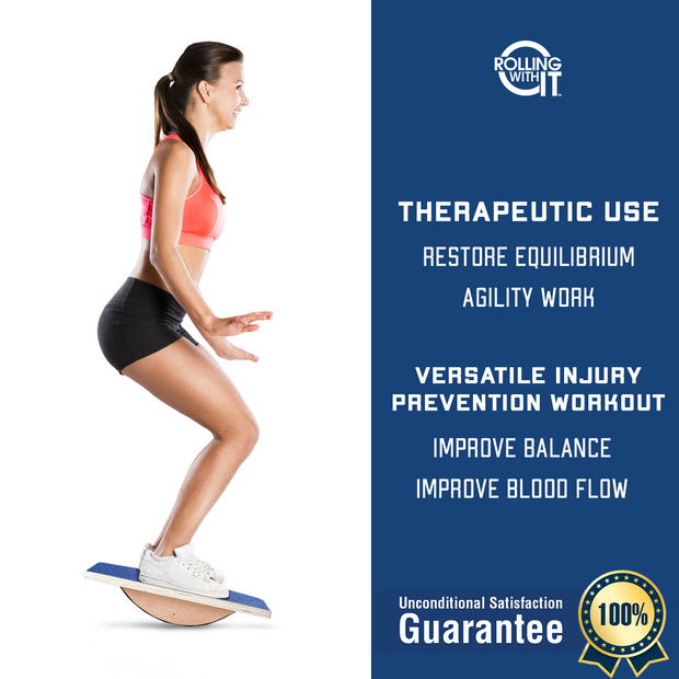 wooden balance board, wooden rocker board guarantee, injury prevention